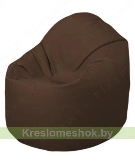 Кресло-мешок Браво Б1.3- F26 (коричневый) от компании Интернет-магазин "Kreslomeshok" - фото 1