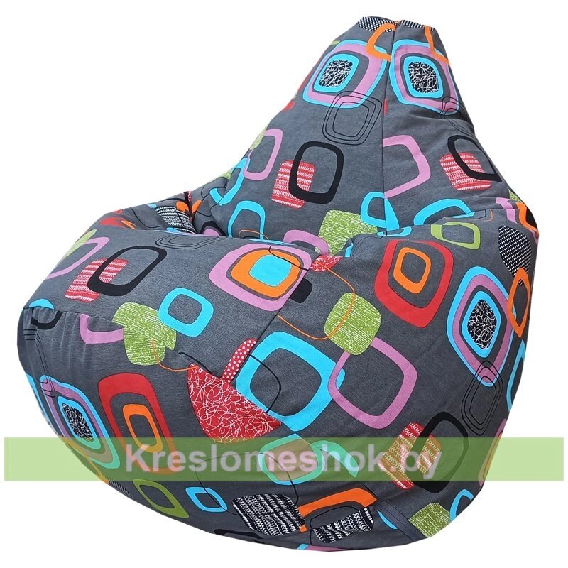 Кресло-мешок Груша Г2.4-15 Мумбо от компании Интернет-магазин "Kreslomeshok" - фото 1