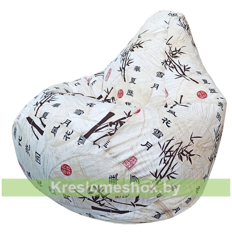 Кресло-мешок Груша Г2.4-22 Бамбук от компании Интернет-магазин "Kreslomeshok" - фото 1