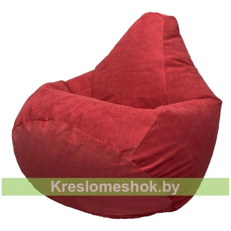 Кресло-мешок Груша Г2.5-23 Verona 23 (Red) от компании Интернет-магазин "Kreslomeshok" - фото 1