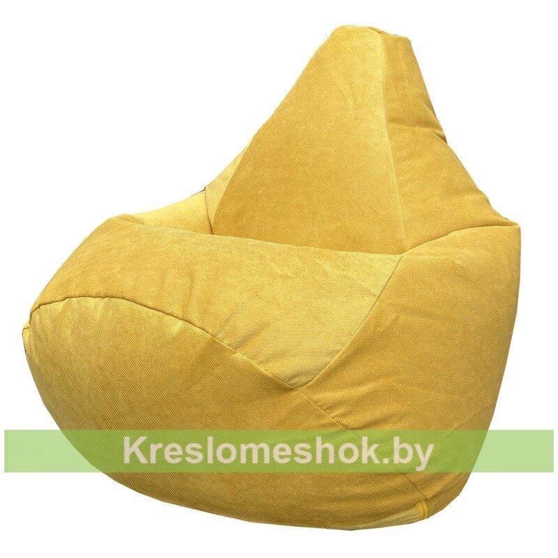 Кресло-мешок Груша Г2.5-35 Verona 35 (Yellow) от компании Интернет-магазин "Kreslomeshok" - фото 1