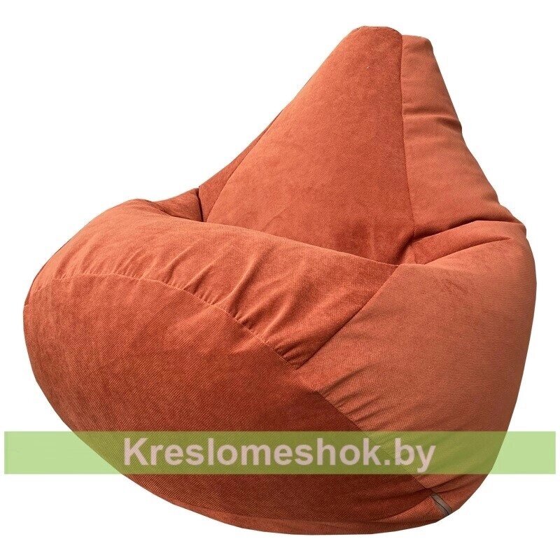 Кресло-мешок Груша Г2.5-49 Verona 49 (Terracotta) от компании Интернет-магазин "Kreslomeshok" - фото 1