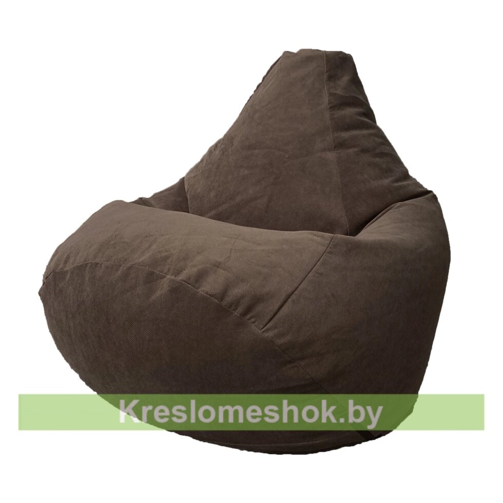 Кресло-мешок Груша Г2.5-64 Verona 64 (Brown) от компании Интернет-магазин "Kreslomeshok" - фото 1
