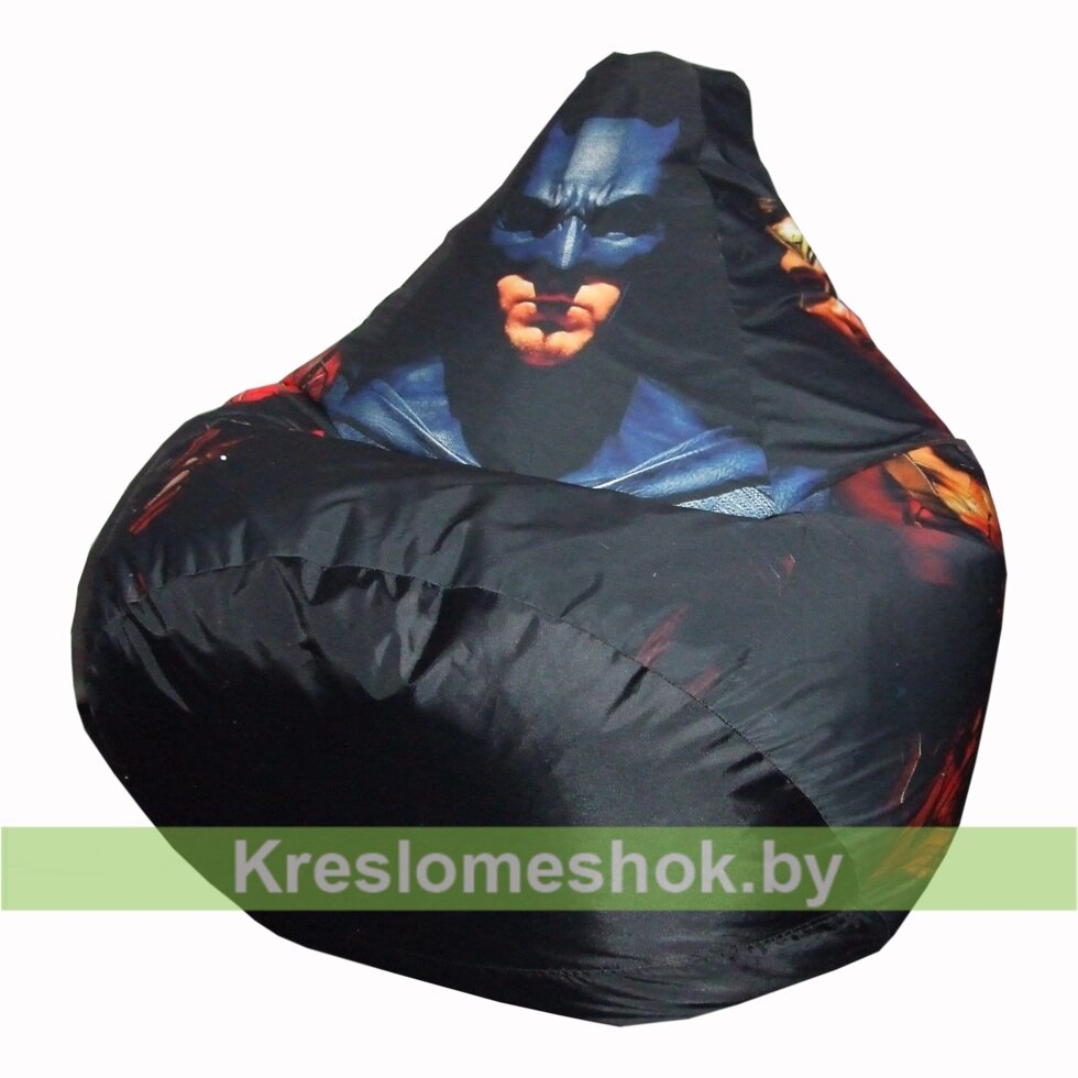 Кресло-мешок Груша "Лига справедливости" от компании Интернет-магазин "Kreslomeshok" - фото 1