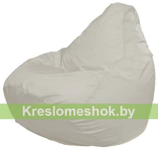 Кресло мешок Груша Макси Г2.1-00 (Белый) от компании Интернет-магазин "Kreslomeshok" - фото 1