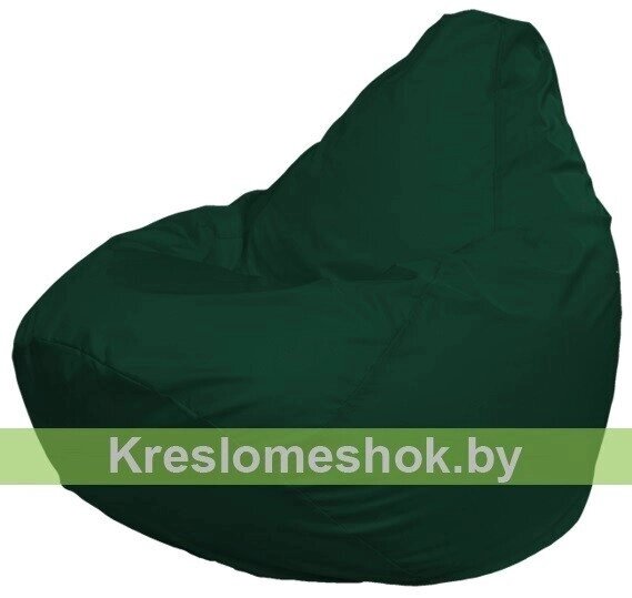 Кресло мешок Груша Макси Г2.1-05 (Зелёный тёмный) от компании Интернет-магазин "Kreslomeshok" - фото 1