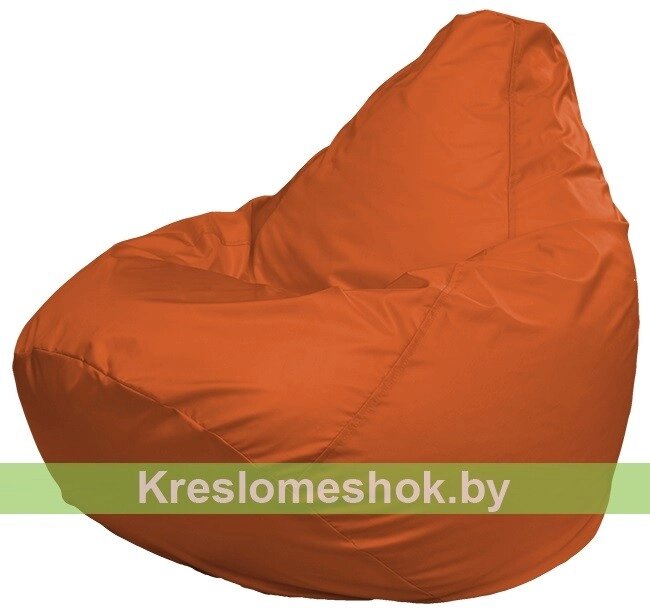 Кресло мешок Груша Макси Г2.1-10 (Оранжевый) от компании Интернет-магазин "Kreslomeshok" - фото 1