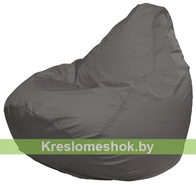 Кресло мешок Груша Макси Г2.1-12 (Серый) от компании Интернет-магазин "Kreslomeshok" - фото 1