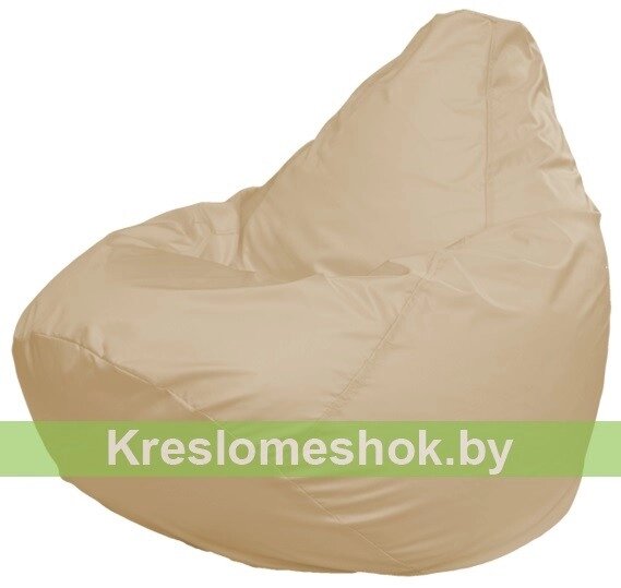 Кресло мешок Груша Макси Г2.1-13 (Бежевый) от компании Интернет-магазин "Kreslomeshok" - фото 1
