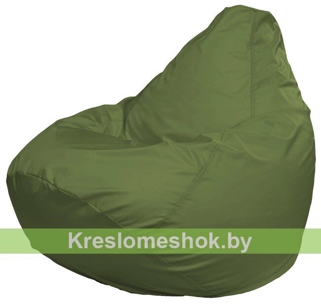 Кресло мешок Груша Макси Г2.2-03 (Оливковый) от компании Интернет-магазин "Kreslomeshok" - фото 1