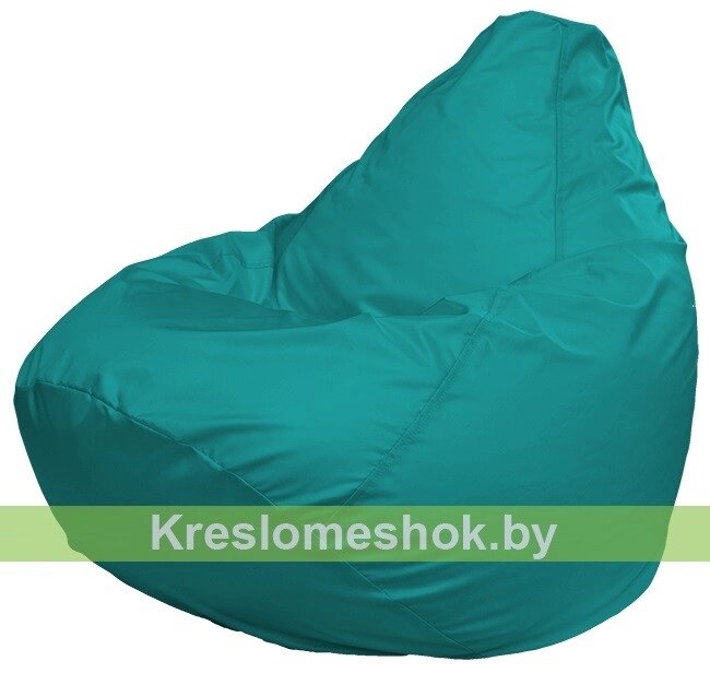 Кресло мешок Груша Макси Г2.2-13 (Бирюзовый) от компании Интернет-магазин "Kreslomeshok" - фото 1