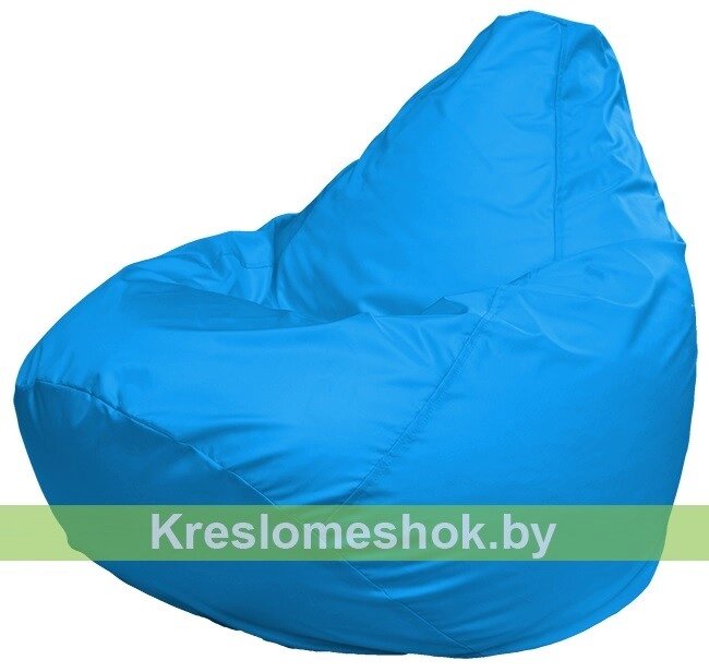 Кресло мешок Груша Макси Г2.2-14 (Голубой) от компании Интернет-магазин "Kreslomeshok" - фото 1