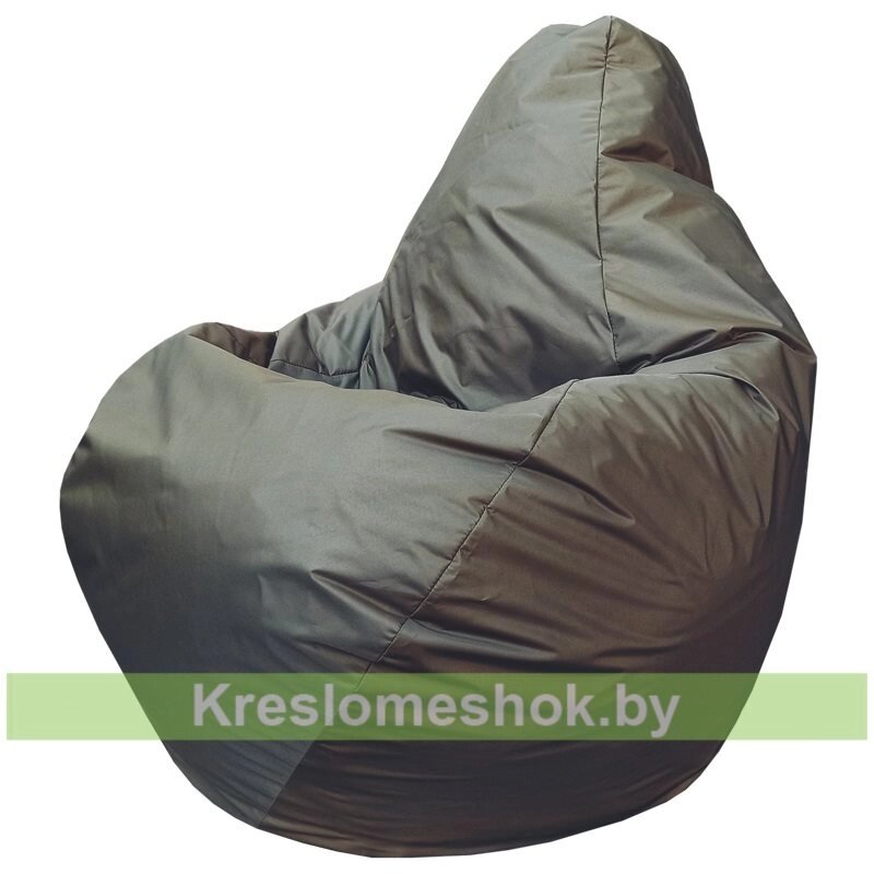 Кресло-мешок Груша Мини Г0.2-04 (Оливковый тёмный) от компании Интернет-магазин "Kreslomeshok" - фото 1