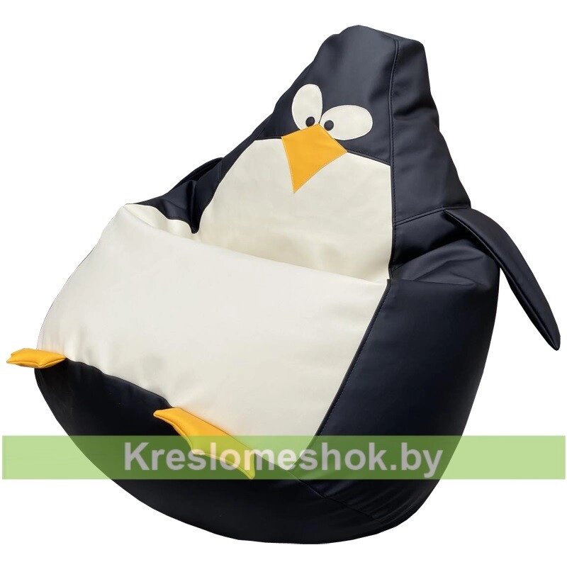 Кресло-мешок Груша Пингвин от компании Интернет-магазин "Kreslomeshok" - фото 1