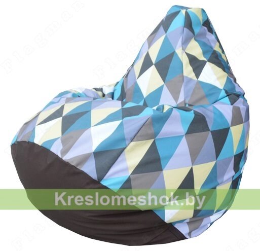 Кресло мешок Груша Romb 06 от компании Интернет-магазин "Kreslomeshok" - фото 1