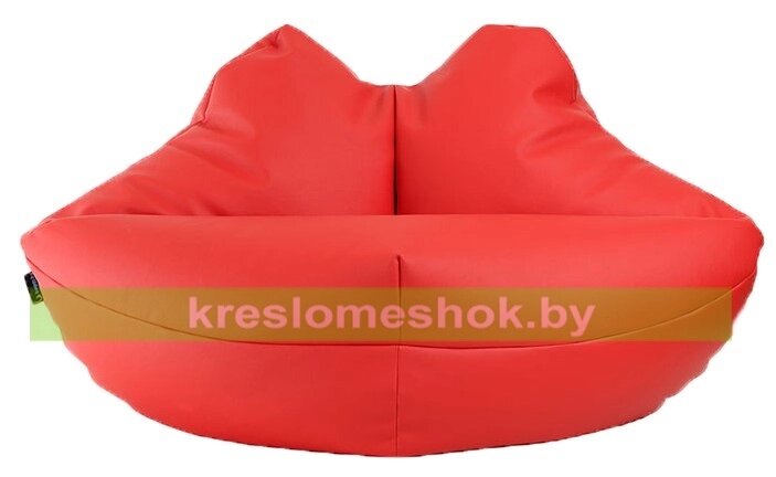 Кресло мешок Губы экокожа (110 х 60 см) от компании Интернет-магазин "Kreslomeshok" - фото 1