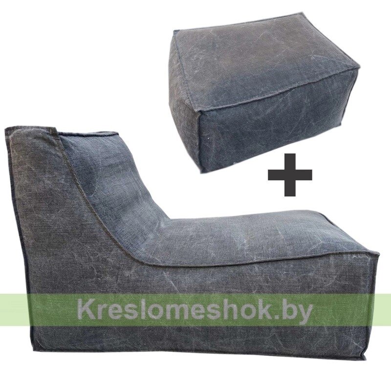 Кресло-мешок Лэйла + пуф от компании Интернет-магазин "Kreslomeshok" - фото 1
