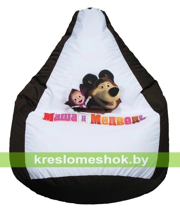 Кресло-мешок Маша и медведь от компании Интернет-магазин "Kreslomeshok" - фото 1