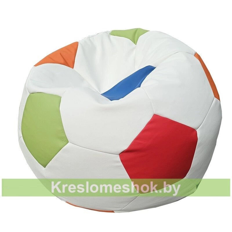 Кресло мешок Мяч Белый (70х70см) от компании Интернет-магазин "Kreslomeshok" - фото 1