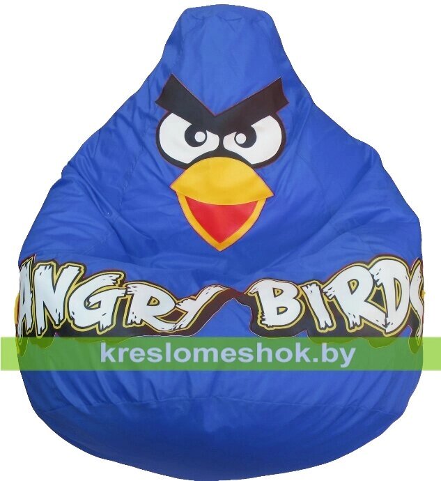 Кресло мешок Птичка синяя от компании Интернет-магазин "Kreslomeshok" - фото 1