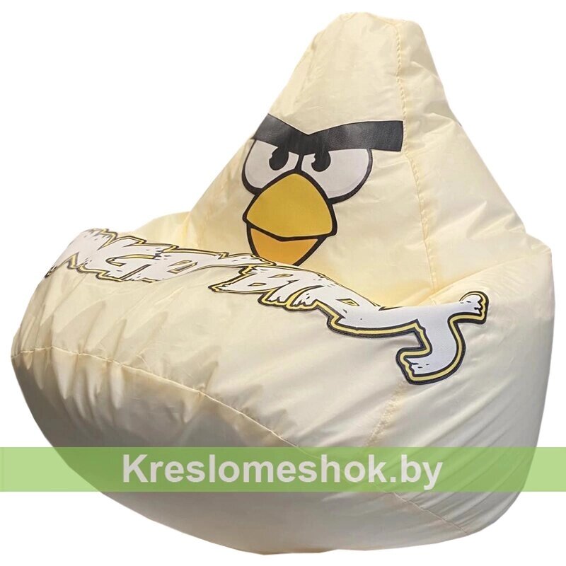 Кресло мешок Птичка (светло-бежевый) от компании Интернет-магазин "Kreslomeshok" - фото 1