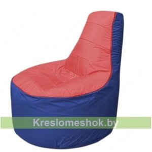 Кресло мешок Трон Т1.1-0214(красный-синий)