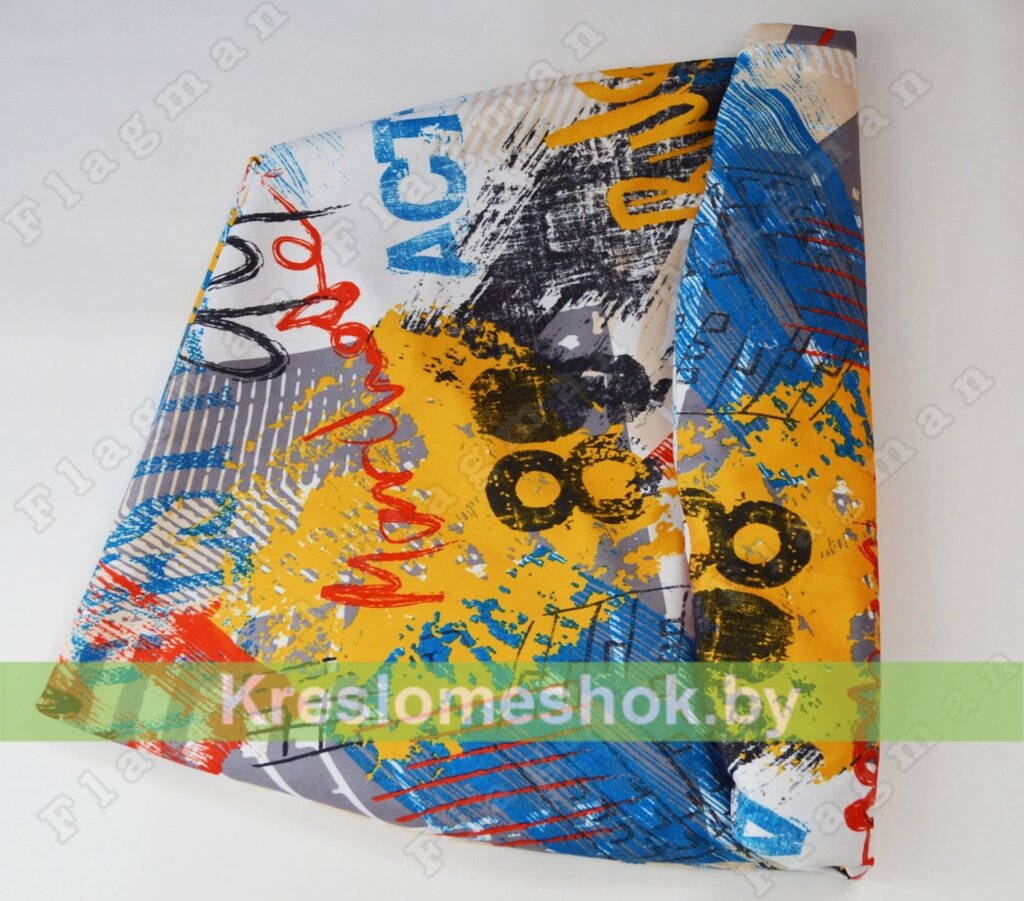 Наружный чехол для кресла мешка груши (макси) ART Ч2.5-02 (велюр) от компании Интернет-магазин "Kreslomeshok" - фото 1