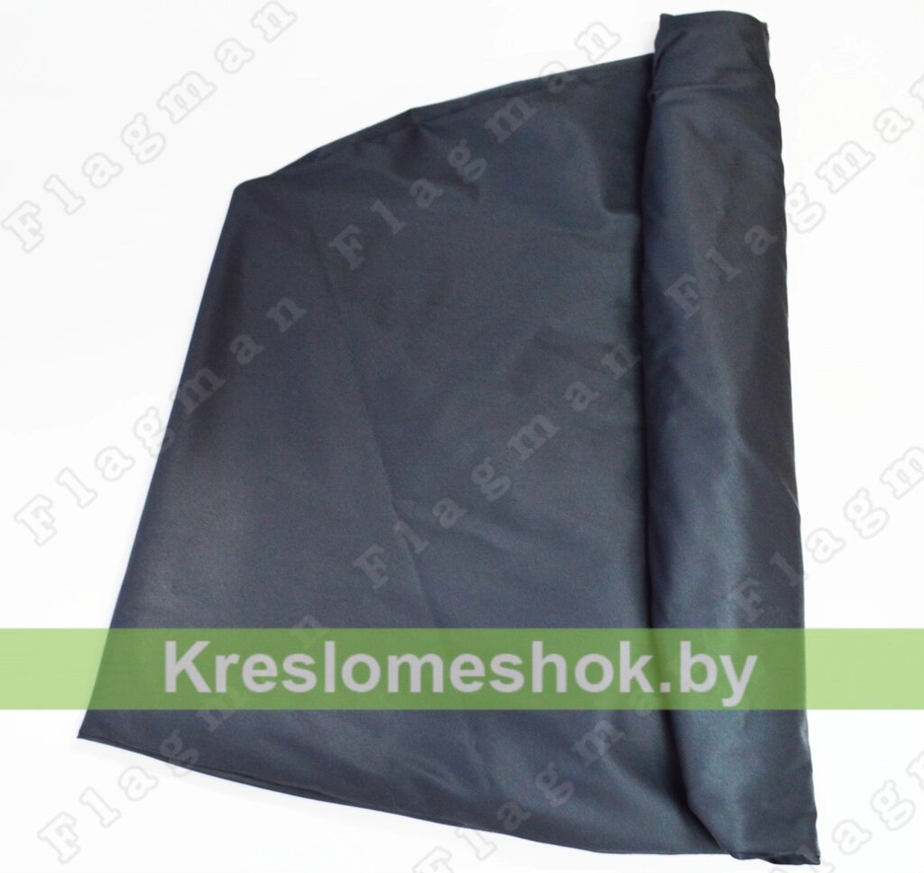 Наружный чехол для кресла мешка груши (макси) тёмно-серый Ч2.7-12 (грета) от компании Интернет-магазин "Kreslomeshok" - фото 1