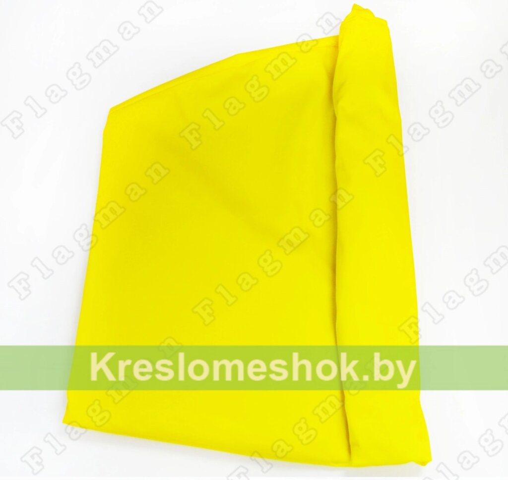 Наружный чехол для кресла мешка груши (макси) жёлтый Ч2.7-06 (грета) от компании Интернет-магазин "Kreslomeshok" - фото 1