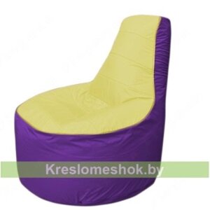 Кресло мешок Трон Т1.1-0618(желтый-фиолетовый)