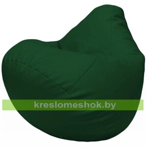 Бескаркасное кресло-мешок Груша Г2.3-01 зелёный