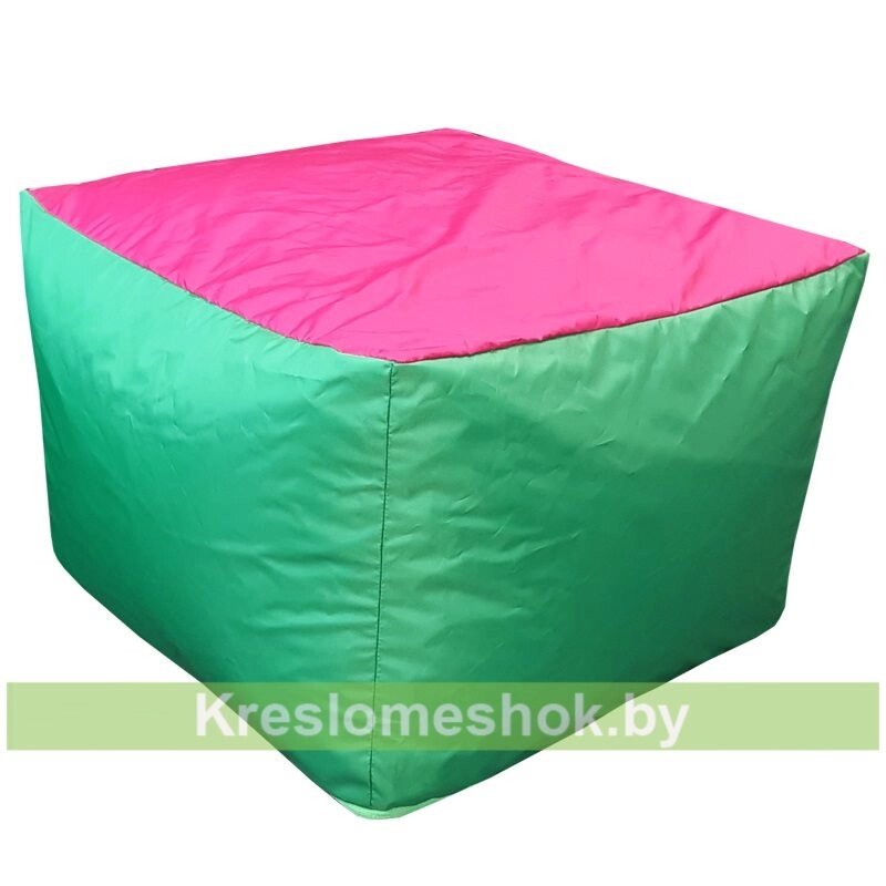 Пуфик Папед (зелёный+розовый) от компании Интернет-магазин "Kreslomeshok" - фото 1
