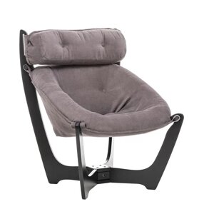 Кресло для отдыха Мод_11 (Verona Antrazite Grey/ каркас Венге)
