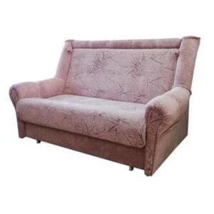 Малогабаритный диван-кровать Белла Флок розовый