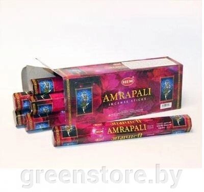 Благовония HEM Амрапали (Amrapali), 20 палочек от компании Зеленый магазин Минск - фото 1