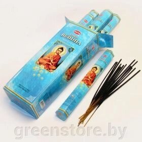 Благовония HEM Бог Будда (LORD BUDDHA), 20 палочек от компании Зеленый магазин Минск - фото 1