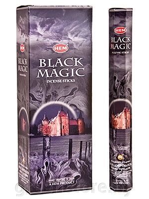 Благовония HEM Чёрная магия (Black Magic), 20 палочек от компании Зеленый магазин Минск - фото 1