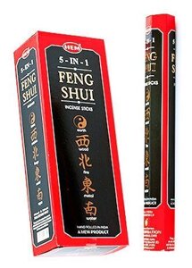 Благовония HEM Фен-шуй 5 в 1 (feng shui), 20 палочек