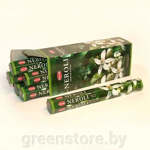 Благовония HEM Нероли (Neroli), 20 палочек от компании Зеленый магазин Минск - фото 1