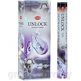 Благовония HEM Освобождение (Unlock), 20 палочек от компании Зеленый магазин Минск - фото 1