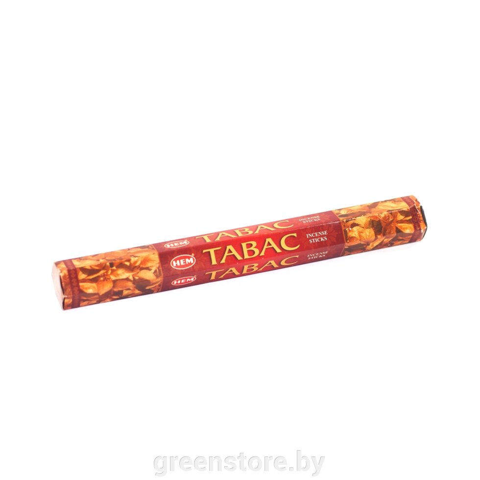 Благовония HEM Табак (Tabac), 20 палочек от компании Зеленый магазин Минск - фото 1