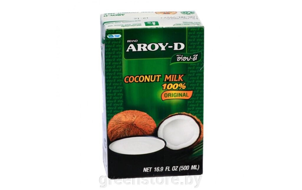 Кокосовое молоко Aroy-d 0,5 литр от компании Зеленый магазин Минск - фото 4