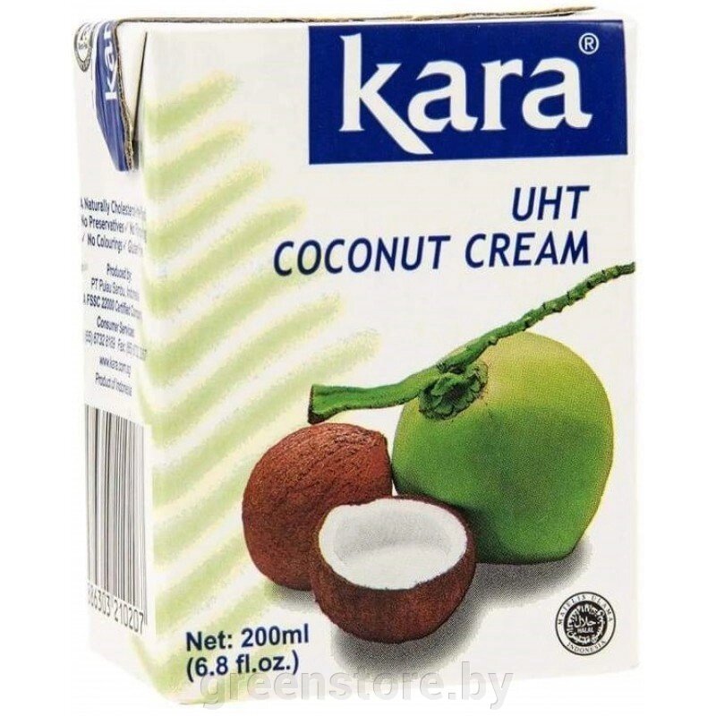 Кокосовые сливки Kara 200мл Индонезия от компании Зеленый магазин Минск - фото 1