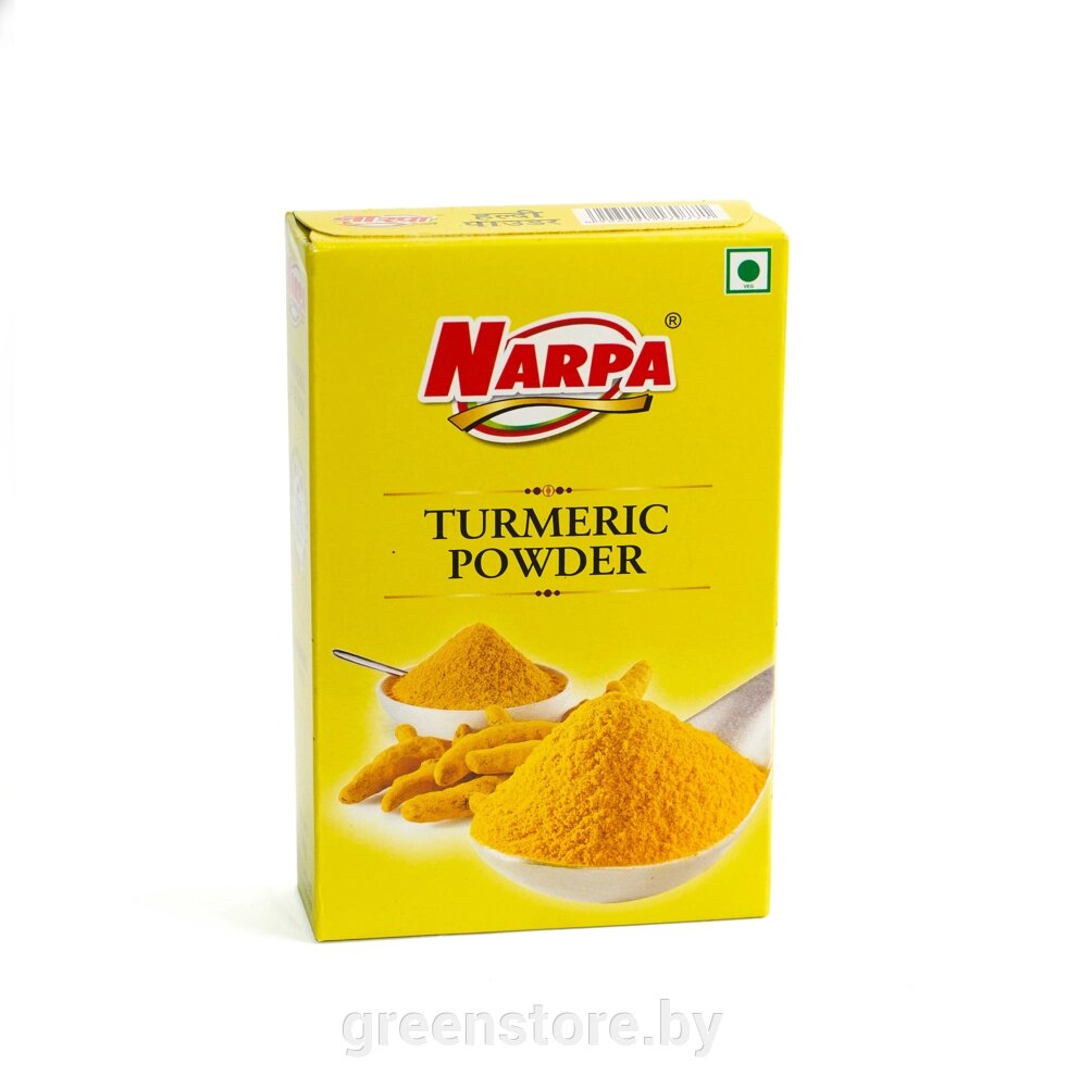 Куркума молотая Turmeric Powder NARPA 100 г. (Индия) ##от компании## Зеленый магазин Минск - ##фото## 1