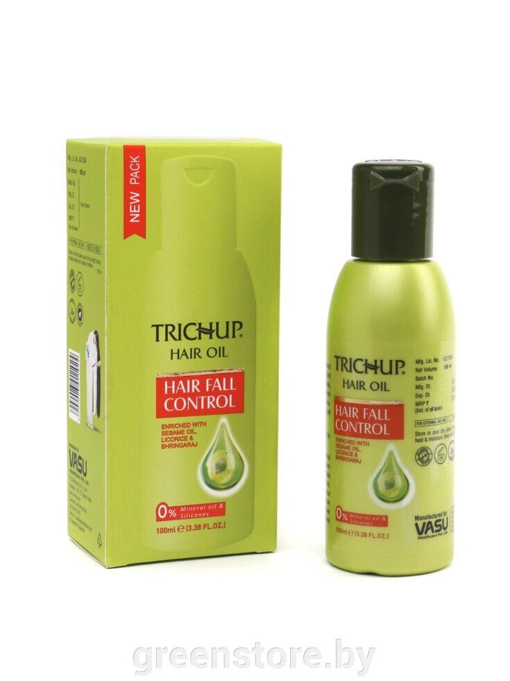 Масло против выпадения волос Trichup Hair Oil – Hair Fall Control 100 мл. от компании Зеленый магазин Минск - фото 1