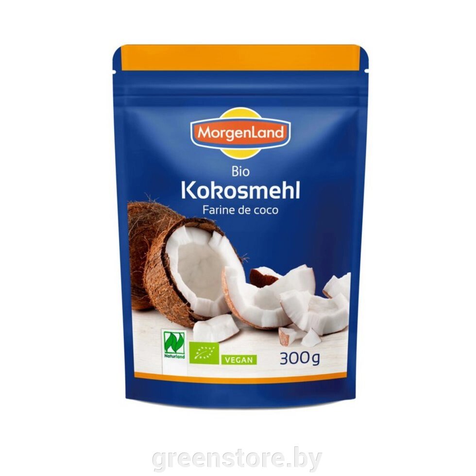 Органическая кокосовая мука 300 гр (Германия) от компании Зеленый магазин Минск - фото 1