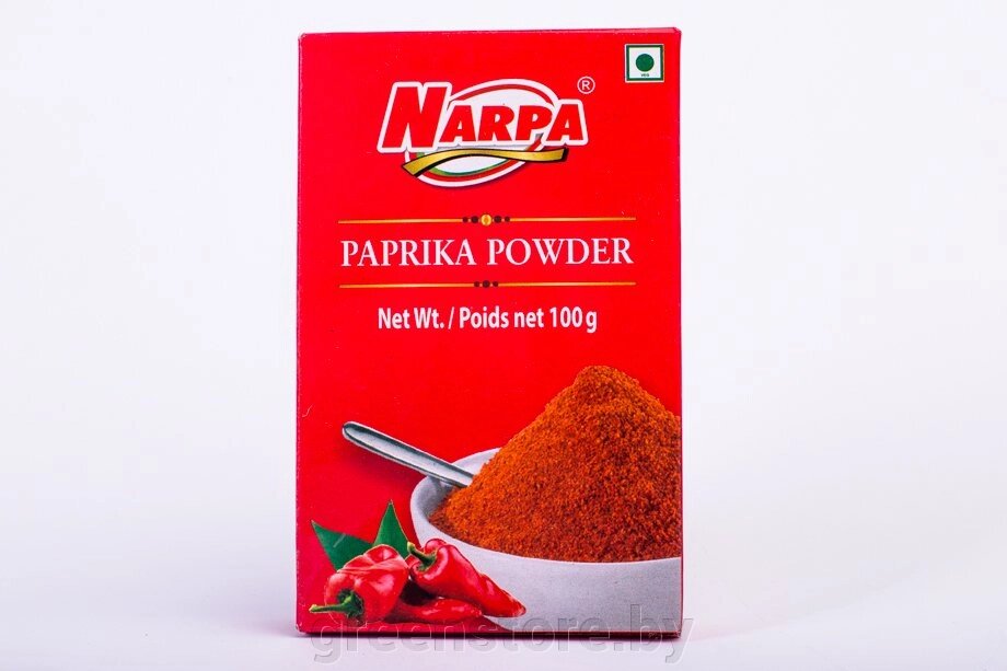 Паприка Paprika NARPA 100 г.  Индия от компании Зеленый магазин Минск - фото 1