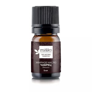 Эфирное масло Чабрец COSMOS ORGANIC Mi&Ko 5 мл