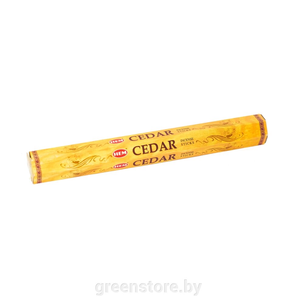 Благовония HEM Кедр (Cedar), 20 палочек - скидка
