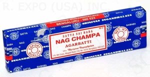 Благовония Satya Nag Champa Agarbatti (Наг Чампа) 100 г